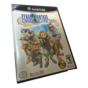 Final Fantasy Crystal Chronicles (2004, Nintendo GameCube) No Manual - Tested